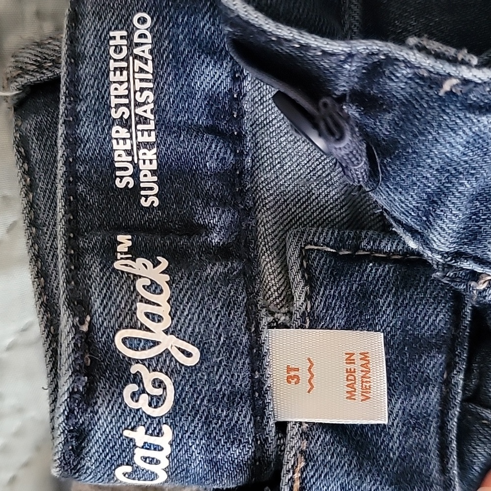 Lot Of 6 Pairs 3T 1 Pair 4T Toddler Denim - Picture 3 of 8